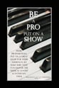 Be a Pro Poster 8x12 P.O.D.